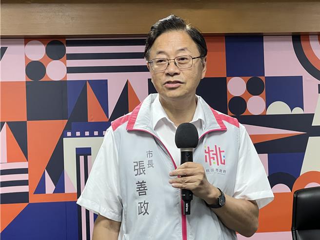 桃園市長張善政盼出席520就職給賴清德祝福，已向議會告假。(蔡依珍攝)