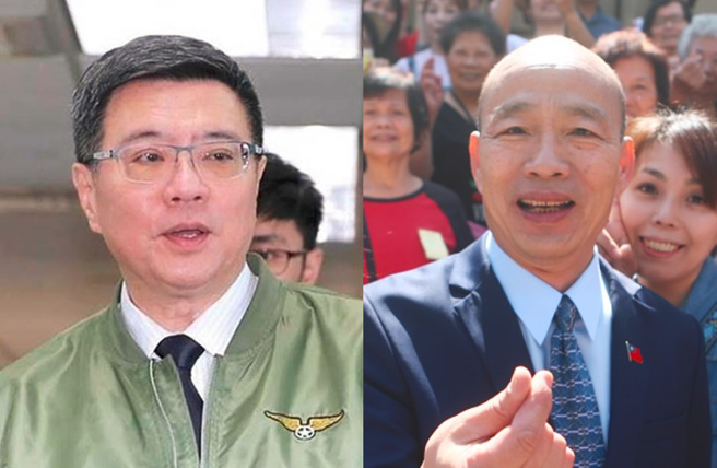 新科行政院長卓榮泰(左)與立法院長韓國瑜(右)的初次正式會面可能不日就要發生。（合成圖／示意圖／資料照、鄧博仁攝）