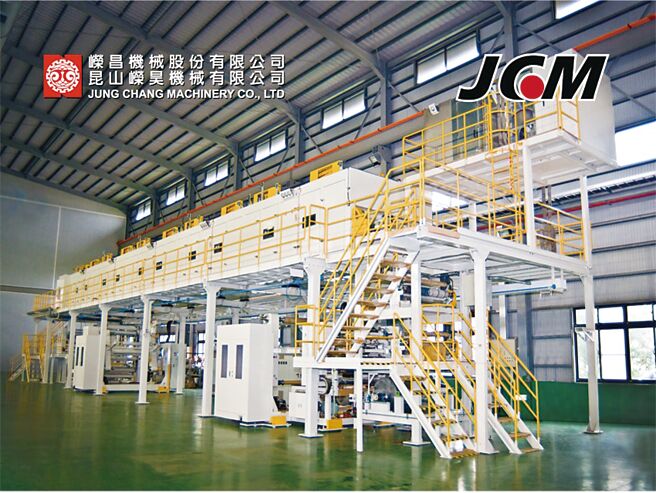 嶸昌無塵塗佈設備及技術凌駕歐美日國際大廠，在國際市場占有一席之地。圖／嶸昌公司提供