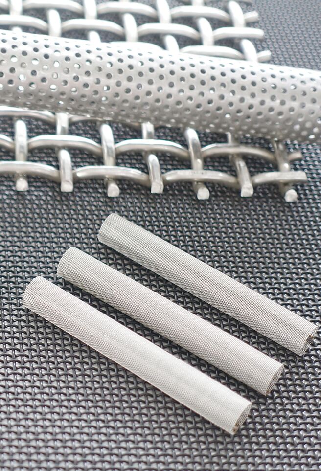 永昇鐵網創新研發能力強，可協助客戶開發各式材質的鐵網製品。圖／業者提供