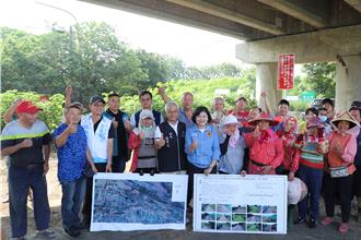 雲林二崙高灘地送電只差一哩路 張麗善勘查拍板瓜農大讚