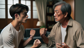 用「您」稱呼爸爸被罵沒禮貌！他曬父子對話全網傻眼：糟老頭