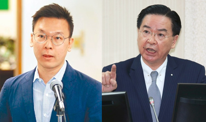 国安会正副秘书长若由吴钊燮(右)、林飞帆(左)出任，会否造成国家安全决策判断偏听？（合成图／示意图／资料照）