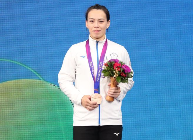 郭婞淳在杭州亞運獲得銅牌。（資料照，毛琬婷攝）