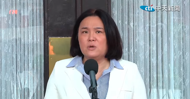 國民黨立委陳玉珍。（圖 / 擷取自中天YouTube）