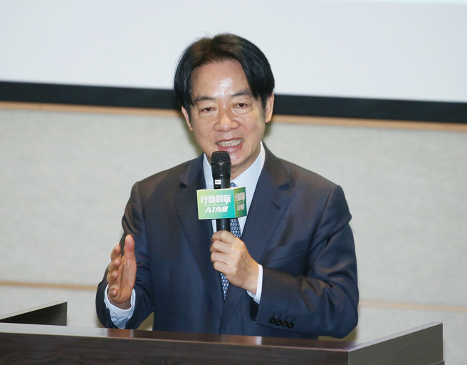 準總統賴清德。（資料照,姚志平攝）