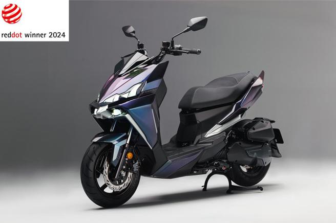 三陽DRGBT獲紅點設計大獎。圖／業者提供