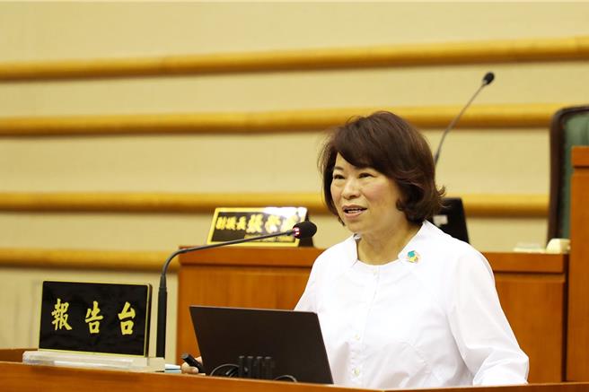 是否出席520就职？嘉义市长黄敏惠表示会与议会沟通，如议会准假，就会安排。（嘉义市政府提供∕吕妍庭嘉义传真）