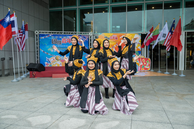 印尼学生的舞蹈表演。(照片/健行科技大学提供)