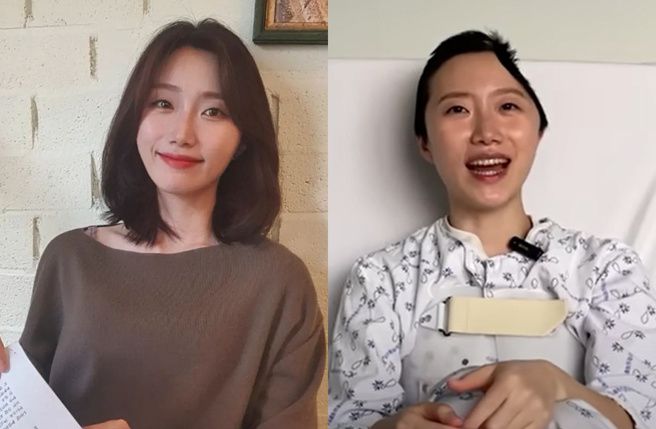  南韓網紅美女空服員「Woozakka」年初動開顱手術。（圖／woo_zakka IG、우자까 YT）