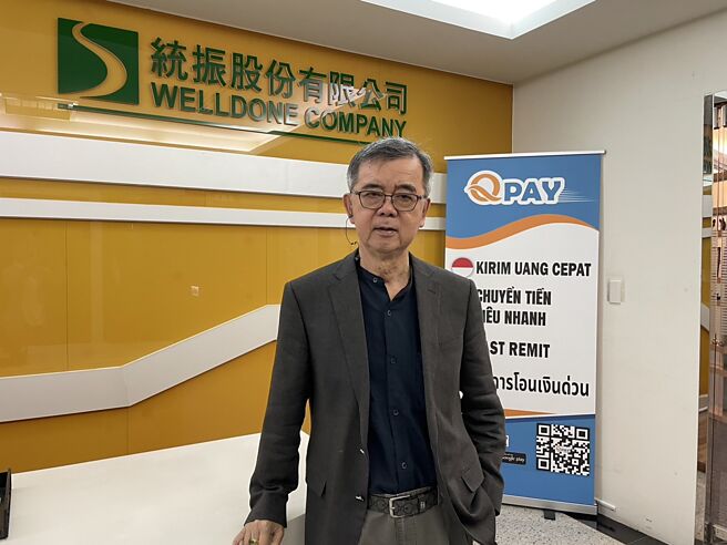 統振看好台商回流、外籍移工需求人數增加，及政府簽證放寬引進外籍移工，今年成長可期。圖為統振董事長陳敦仁。圖／本報資料照片