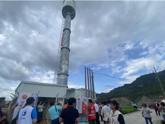 鹿野后湖防救災行動通訊平台啟用 饒慶鈴讚2大好處