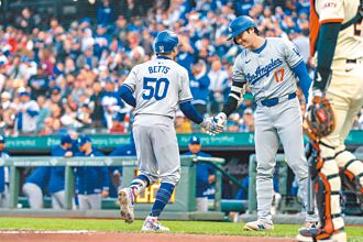 MLB》大谷復出敲雙安 貝茲首局開轟相挺