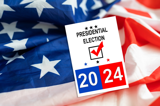 2024年美国总统大选前相关竞选活动正进行中。（示意图：shutterstock／达志）