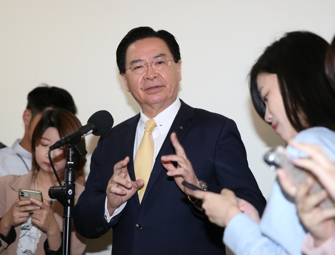 外交部长吴钊燮15日赴立法院备询。（资料照／姚志平摄）