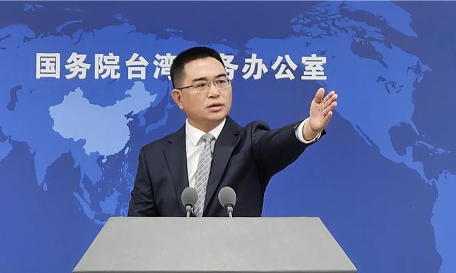 大陆国台办发言人陈斌华。（蓝孝威摄）