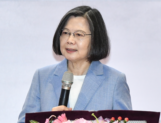 总统蔡英文。（资料照,王德为摄）