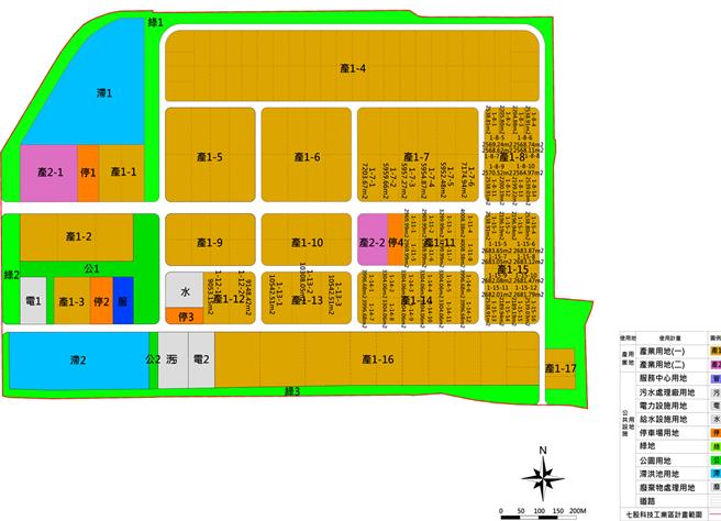 台南市七股科技工业区如火如荼开发中，产业用地第一次公告出售后，供不应求，市府经发局近日办理第2次公告出售作业。（台南市政府经发局提供／张毓翎台南传真）