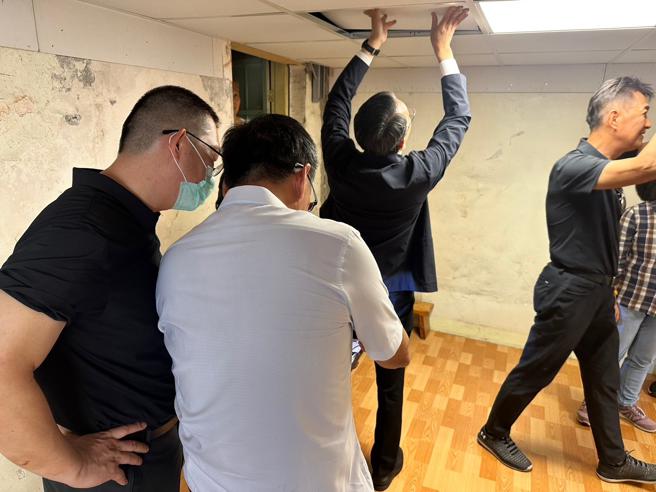 完工后检视（图片来源：高雄市社会局提供）
