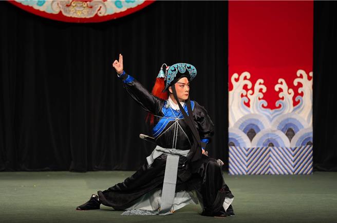 《林冲夜奔》徐彦凯饰林冲。（主办单位提供）