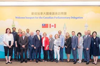 加拿大國會訪團出席520典禮  吳釗燮：對民主台灣的支持