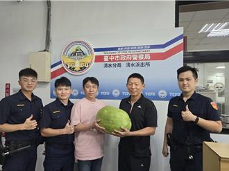 集資15萬團購西瓜白米 清水警邀地方行動力挺花蓮