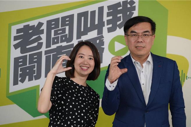 首位內閣成員來直播談核能 彭啟明這樣說。（民進黨提供）