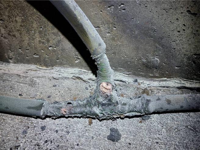 立委王鸿薇16日指出，台湾高铁新竹至苗栗路段，11日发生工安意外导致1人遭电伤。（王鸿薇办公室提供／蔡明亘台北传真）