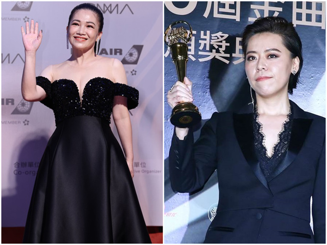 均是台语歌后的黄妃、江惠仪，将在本届金曲奖针锋相对。（图／中时资料照）
