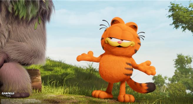 《加菲猫：农场大冒险》首周票房开红盘。（网银国际影视提供）