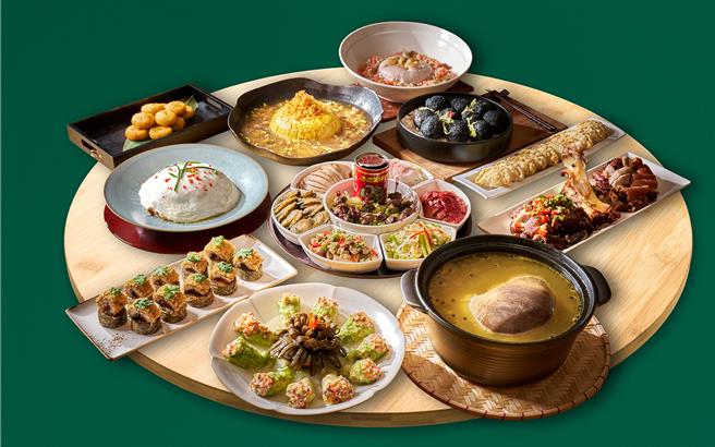 台北福華線上旅展，一次開賣6款超值餐券，包括主打小家庭市場的「中式餐廳合菜餐券」和鎖定團體聚餐客群的「中式十人桌菜餐券」。（台北福華大飯店提供）