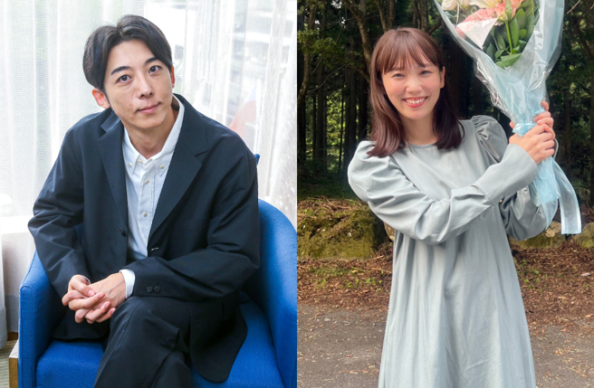 高橋一生（左）宣布與飯豐萬理江（右）結婚。（圖／中時資料照、X@iitoyo_mg）