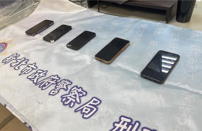 檢警查扣的證物。（新北刑大提供）