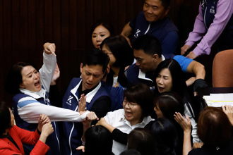 国会大乱斗！全球都在看：台湾是粗暴的民主国家