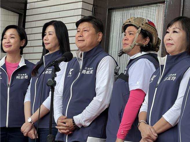 国民党团总召傅昆萁。（蔡宗颖摄）