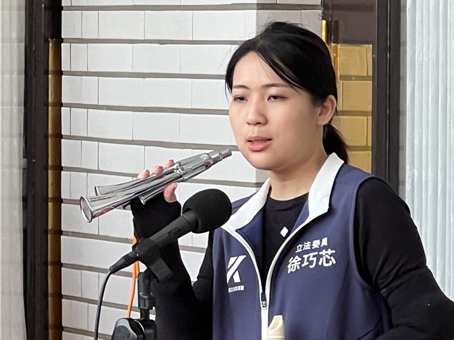 立委徐巧芯。（蔡宗颖摄）