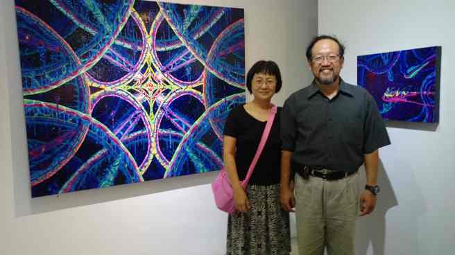 陈尚仁牧师(右)和申美伦师母(左)。(照片/东海大学提供)