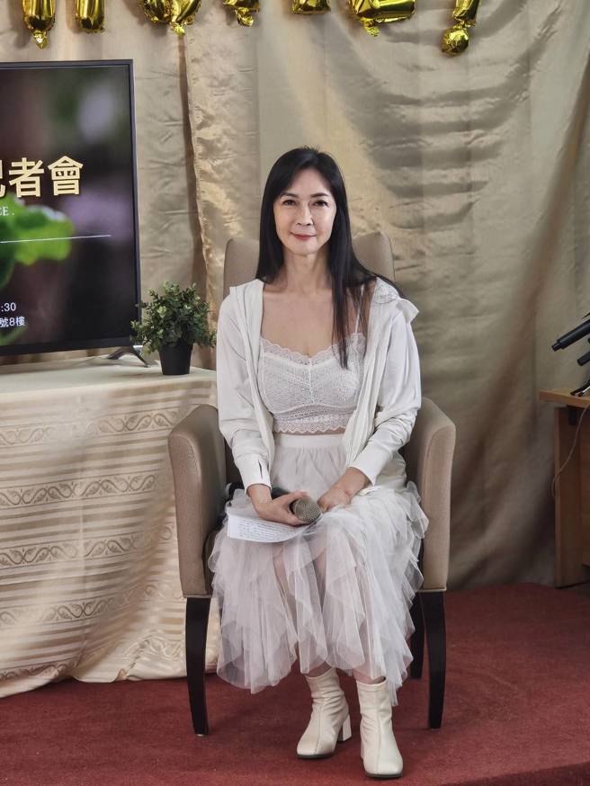 顾婕今向大家说明病况。（图／游定刚拍摄）