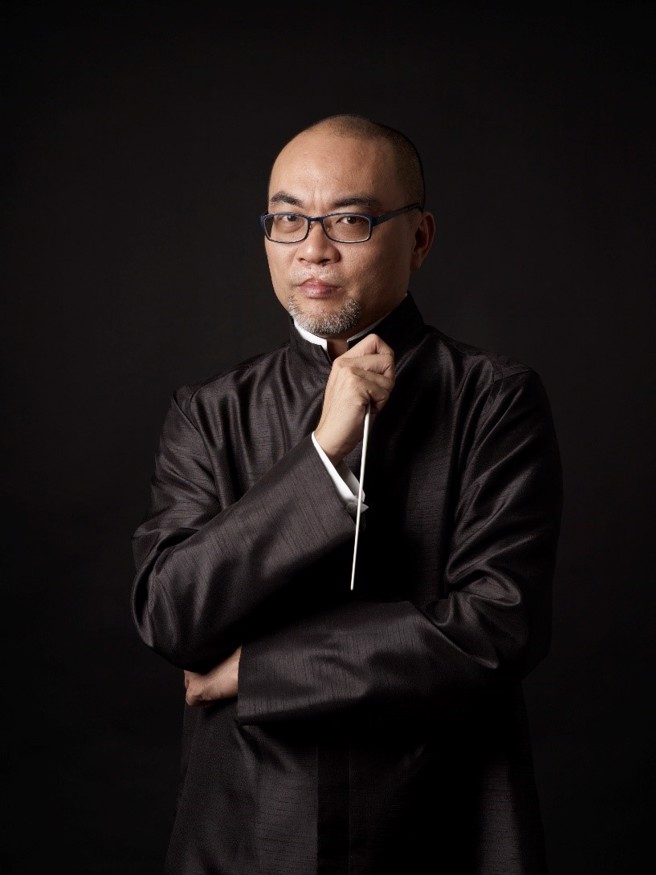 「山地印象」音樂會由北市國前團長鄭立彬擔任指揮。（圖／臺北市立國樂團提供）