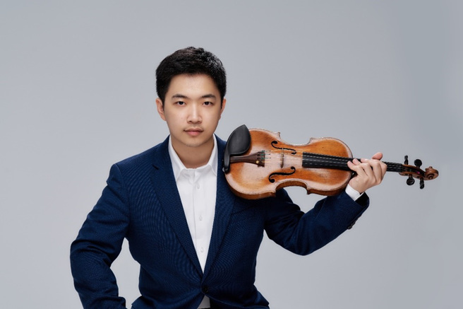 臺灣知名小提琴家魏靖儀。（圖／臺北市立國樂團提供）