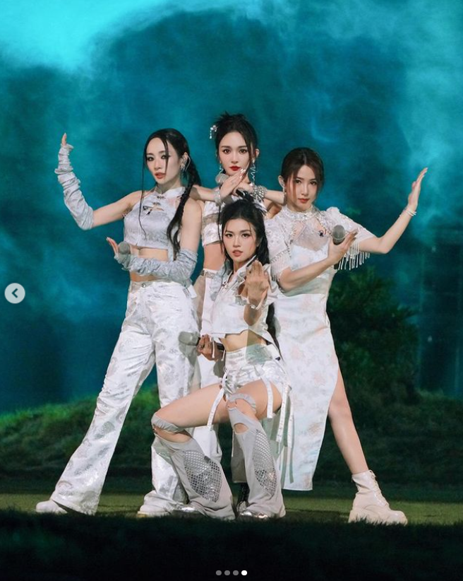 郭书瑶参赛《浪姐5》。（图／郭书瑶IG）