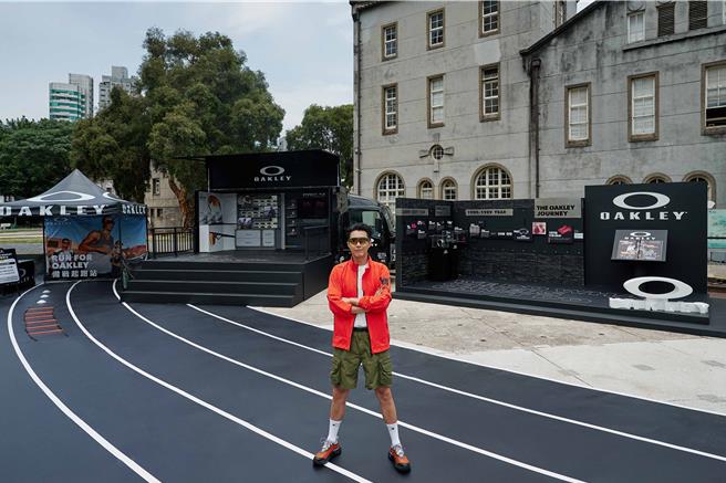 蔡凡熙出席运动品牌活动。（品牌提供）