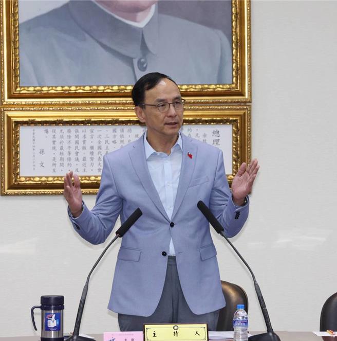 国民党主席朱立伦。（资料照）