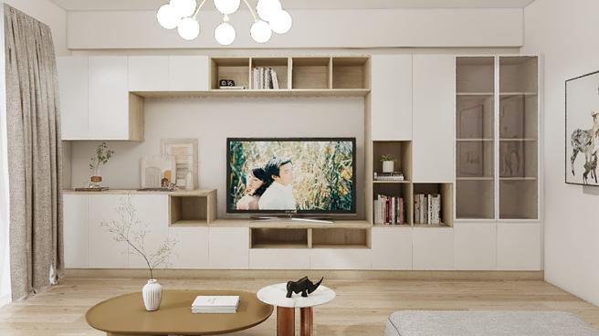 强震过后，特力屋的「系统家具」谘询量较去年同期增加，顺势带动预约单量较去年同期增加超过2成。 （特力屋提供／古明弘台北传真）