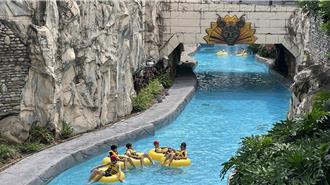 全台最大水樂園開放！3公尺巨浪、「人體龍舟賽」將登場