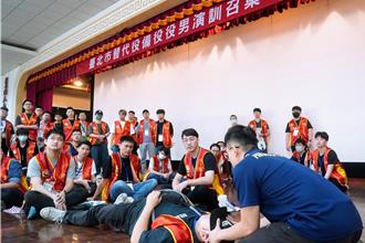 北市举办替代役备役演训召集 充实救灾备援能量