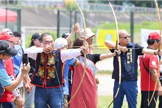 新北市長盃原民傳統射箭賽 300選手同場競技爭冠軍