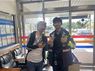 離台前遺失手機！帥警助日遊客速尋回 遭讚：我哥也是警察想合照