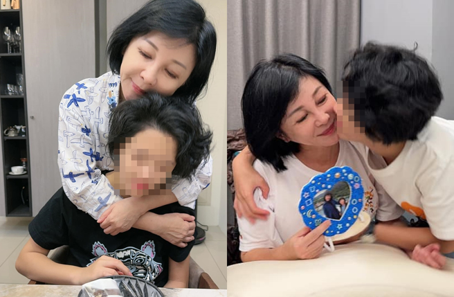 吴淡如常晒跟女儿温馨互动照片。（图／翻摄自吴淡如脸书）