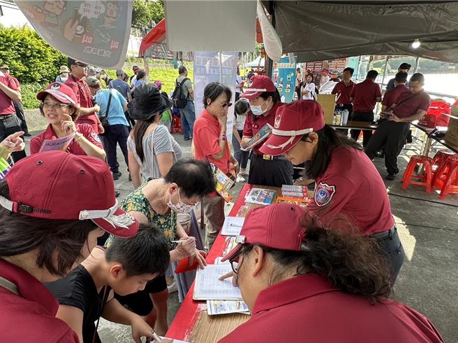 北市消防局18日舉辦2場防災宣導園遊會。（翻攝照片／林郁平台北傳真））